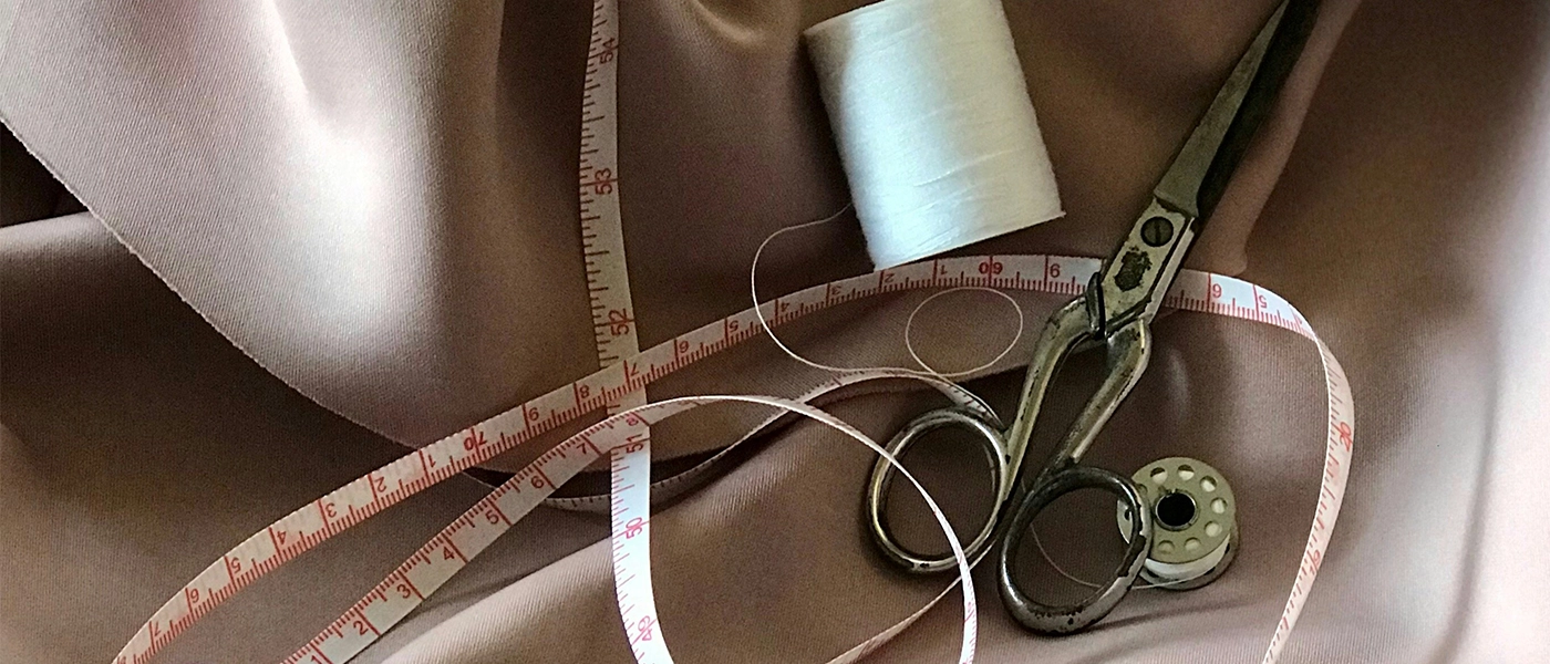 Ästhetisch Platziertes Nähzeug